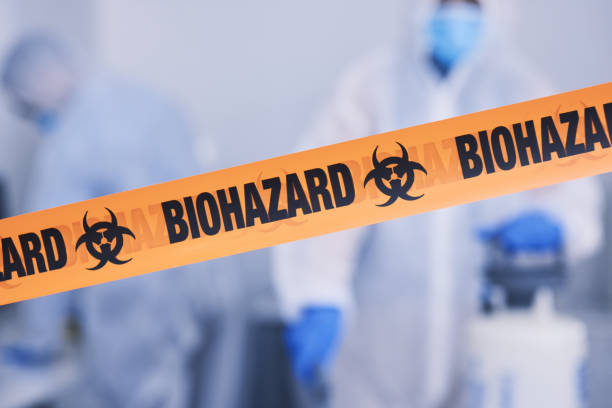 Professional Blood Cleanup technician working in Hyrum, UT